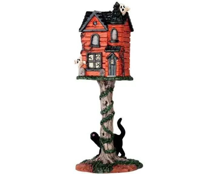 64051 - Haunted Birdhouse - Lemax Spooky Town Accessories