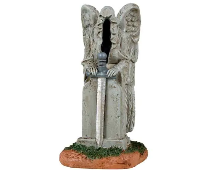 34078 - Haunted Cemetery Statue - Lemax Spooky Town Accessories