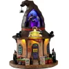 15794 - Helga's Hats, Battery-Operated (4.5-Volt) - Lemax Spooky Town Halloween Village Houses & Buildings