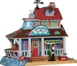 25361 - High Seas Bait & Tackle - Lemax Plymouth Corners Christmas Houses & Buildings