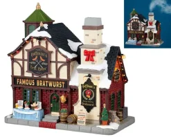 35025 - Hoffman's Brat House, With 4.5V Adaptor - Christmas Lemax Vail Village