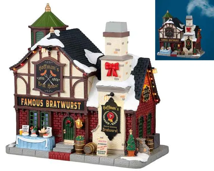 35025 - Hoffman's Brat House, With 4.5V Adaptor - Christmas Lemax Vail Village
