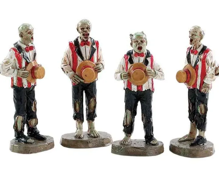 82562 - Horrific Harmonies, Set Of 4 - Lemax Spooky Town Figurines