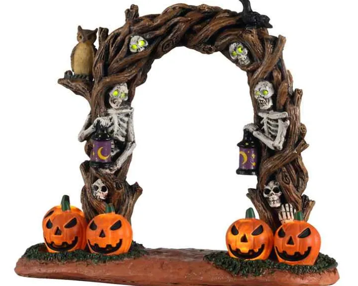 14826 - Horror Arch, Battery-Operated (4.5V) - Lemax Spooky Town Accessories