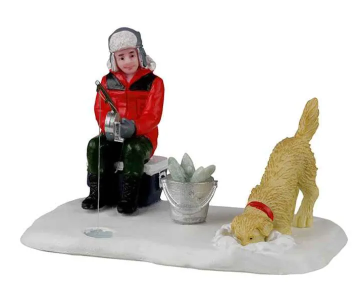 22138 - Ice Fishing Buddies - Lemax Christmas Village Figurines
