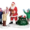 52318 - It's Santa!, Set Of 3 - Lemax Christmas Figurines