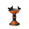 24943 - Jack-O-Lantern Birdbath - Lemax Spooky Town Halloween Village Accessories