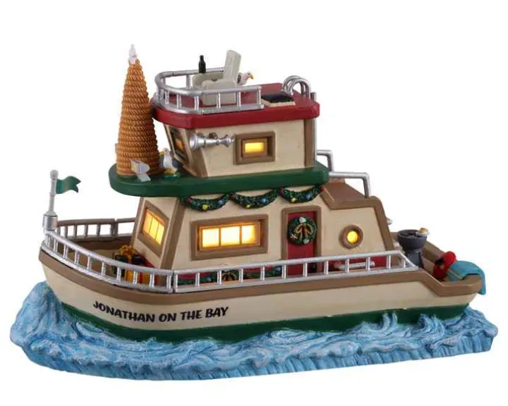 15754 - Jonathan's Houseboat On The Bay - Lemax Plymouth Corners