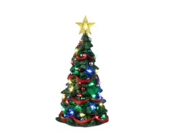 34101 - Joyful Christmas Tree, Battery-Operated (4.5-Volt) - Lemax Trees