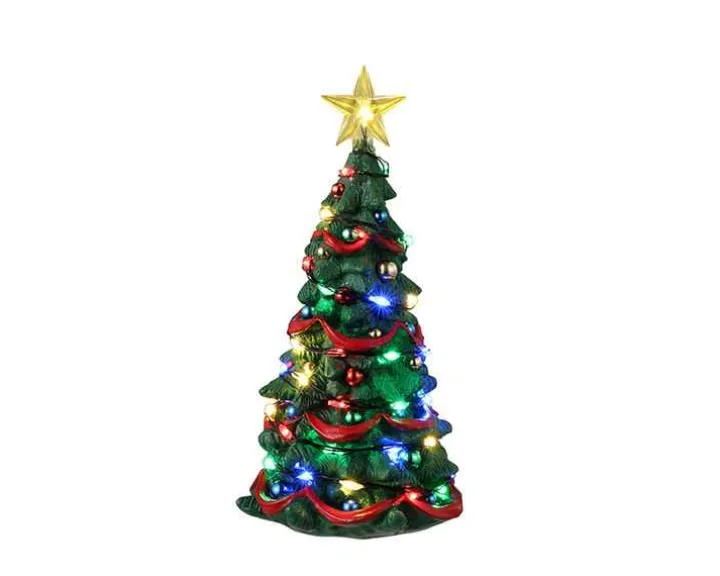 34101 - Joyful Christmas Tree, Battery-Operated (4.5-Volt) - Lemax Trees