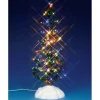 54950 - Lighted Pine Tree, Multi, Large, Battery-Operated (4.5V) - Lemax Christmas Village Trees