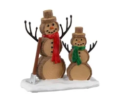 34095 - Log Snowmen - Lemax Misc. Accessories