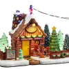 25951 - Lou's Tree Farm, Battery-Operated (4.5-Volt) - Lemax Sugar N Spice Houses
