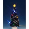 74266 - Multi Light Evergreen Tree, Medium, Battery-Operated (4.5V) - Lemax Trees