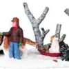 93761 - Mush! - Lemax Christmas Village Table Pieces