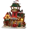 25864 - North Pole Control Tower, With 4.5-Volt Adaptor - Lemax Santa's Wonderland Christmas Village Houses & Buildings