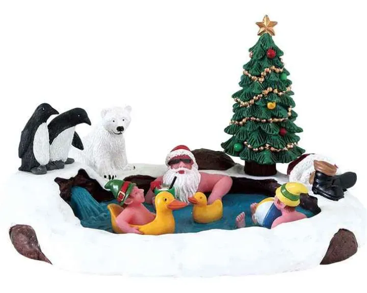 73331 - North Pole Hot Springs - Lemax Table Pieces