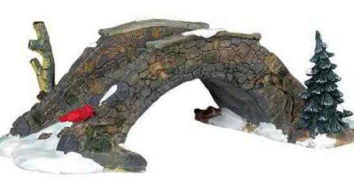 03328 - Olde Stone Bridge - Lemax Christmas Village Table Pieces