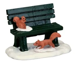 54938 - Park Bench In Winter - Lemax Misc. Accessories