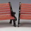 34895 - Park Bench, Set Of 2 - Lemax Christmas Village Misc. Accessories