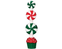 74208 - Peppermint Candy Topiary - Lemax Sugar N Spice Accessories