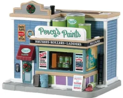 85381 - Percy's Paints - Lemax Jukebox Junction