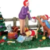 43099 - Pet Gift Exchange - Lemax Christmas Village Table Pieces
