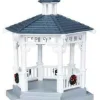 04160 - Plastic Gazebo - Lemax Christmas Village Accessories