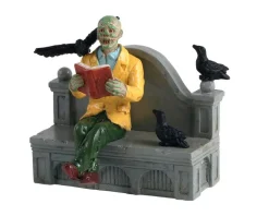 12006 - Reading In Peace - Lemax Spooky Town Figurines