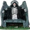 34608 - Reaper Bench - Lemax Spooky Town Halloween Village Accessories
