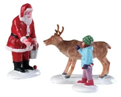 92752 - Reindeer Goodies, Set Of 3 - Lemax Figurines
