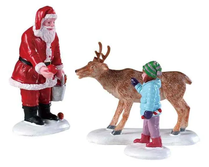 92752 - Reindeer Goodies, Set Of 3 - Lemax Figurines