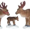 62242 - Reindeer, Set Of 3 - Lemax Christmas Village Figurines