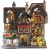 85315 - River Moor's Christmas Street Festival, Battery-Operated (4.5V) - Lemax Facades