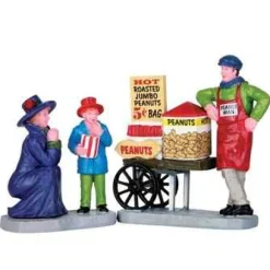 62453 - Roasted Peanut Treats, Set Of 2 - Lemax Figurines
