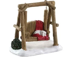 84363 - Rustic Log Swing - Lemax Misc. Accessories