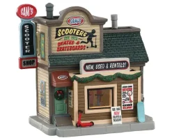 05639 - Sam's Scooter Shop - Lemax Harvest Crossing