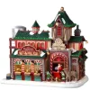 25926 - Santa's Reindeer Stables, Battery-Operated (4.5-Volt) - Lemax Santa's Wonderland