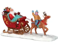 53210 - Santa's Sleigh - Lemax Christmas Village Table Pieces