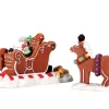 73294 - Santa's Sleighride, Set Of 2 - Lemax Sugar N Spice Accessories
