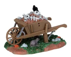 54906 - Scary Wheelbarrow - Lemax Spooky Town Accessories