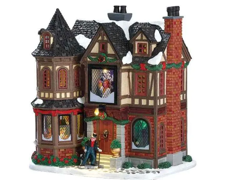 75191 - Scrooge's Manor, With 4.5V Adaptor - Lemax Caddington Village