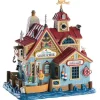 85336 - Sea Spray Sailing School - Lemax Plymouth Corners