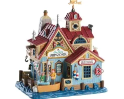 85336 - Sea Spray Sailing School - Lemax Plymouth Corners