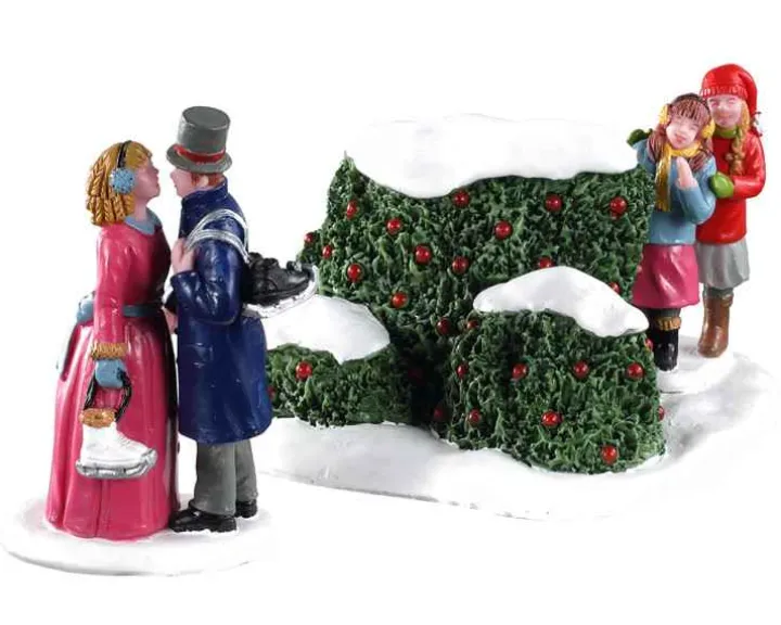 03525 - Skating Romance, Set Of 2 - Lemax Table Pieces