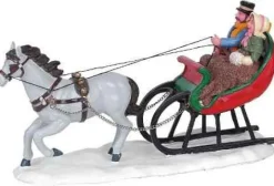 63571 - Sleigh Ride - Lemax Christmas Village Table Pieces