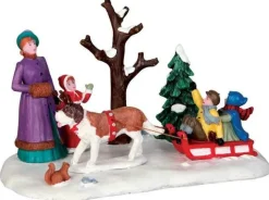 43097 - Sleigh Rides - Lemax Christmas Village Table Pieces