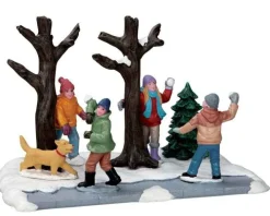 53216 - Snowball Ambush - Lemax Christmas Village Table Pieces