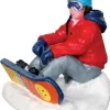 42221 - Snowboarding Breather - Lemax Christmas Village Figurines