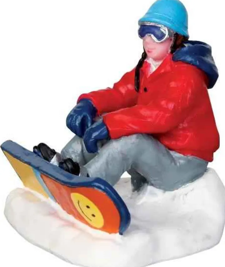42221 - Snowboarding Breather - Lemax Christmas Village Figurines